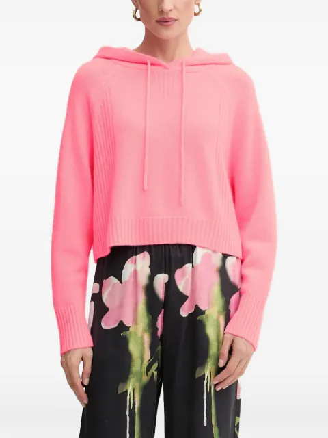 FROM FUTURE hooded ribbed hoodie 