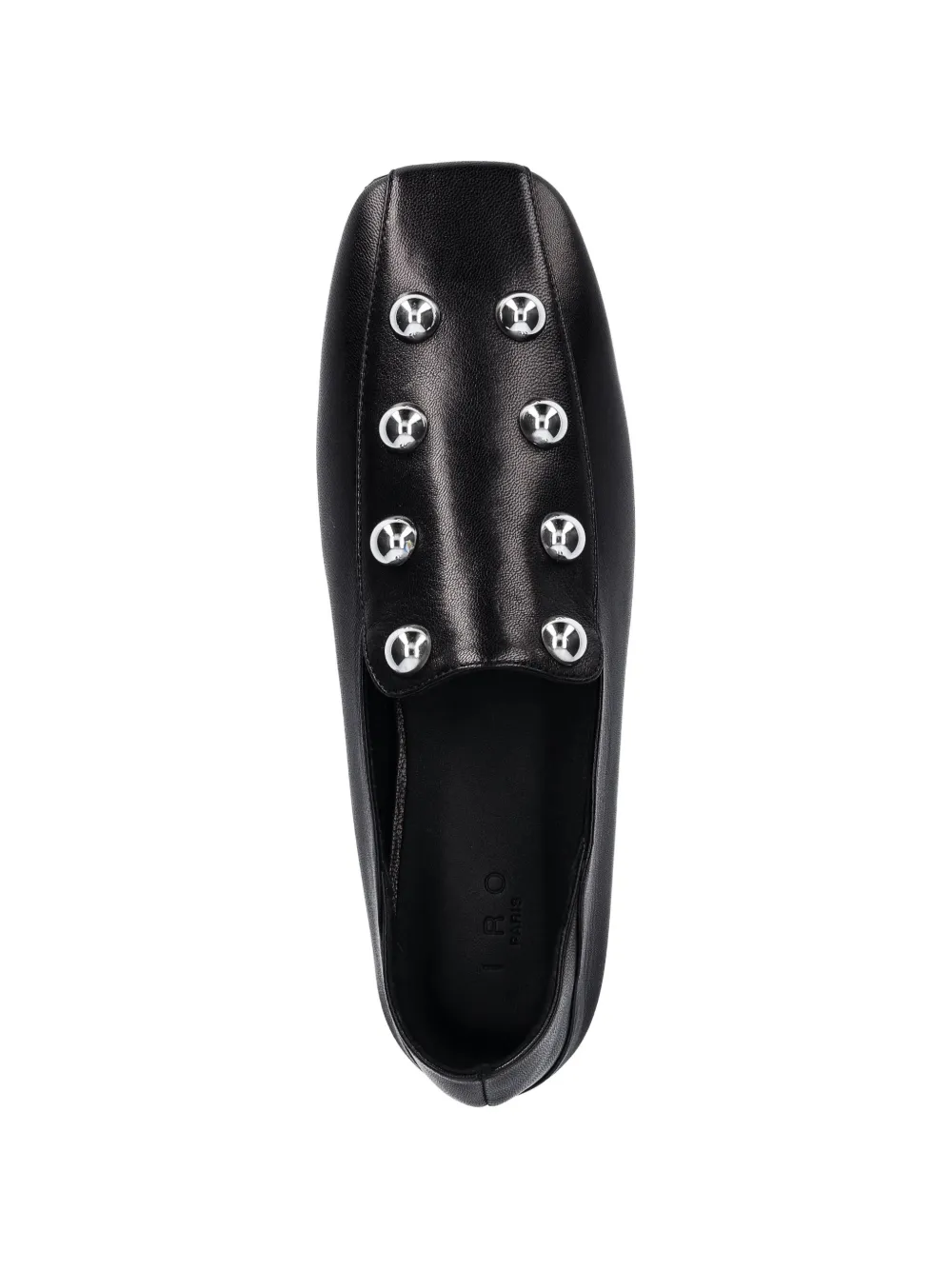IRO Loafers verfraaid met studs Zwart
