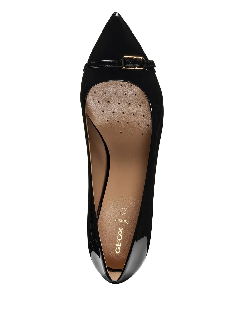 Geox 70mm Kleopy Buckled Pumps In Black