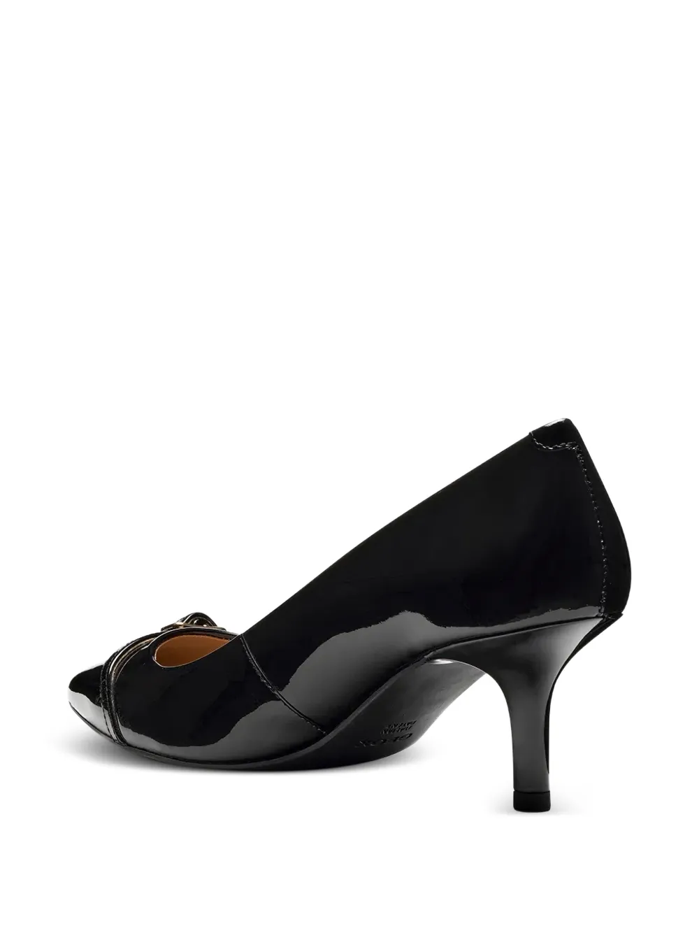  Geox 70mm Kleopy Buckled Pumps - Black 