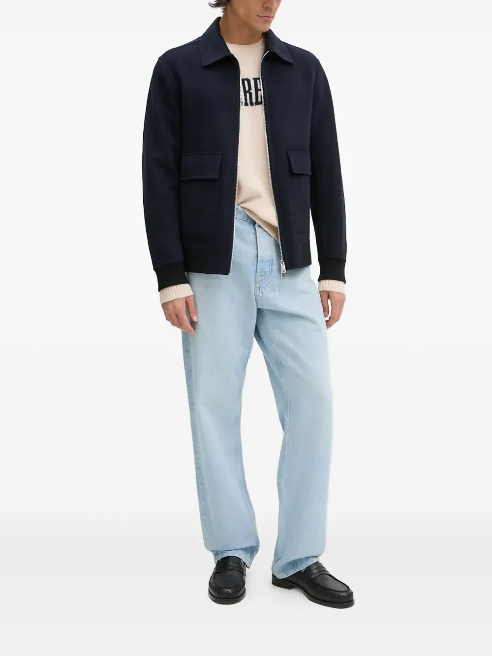 FROM FUTURE crew-neck cashmere sweater - Beige