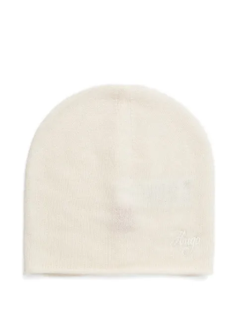 HUGO embroidered-logo beanie hat