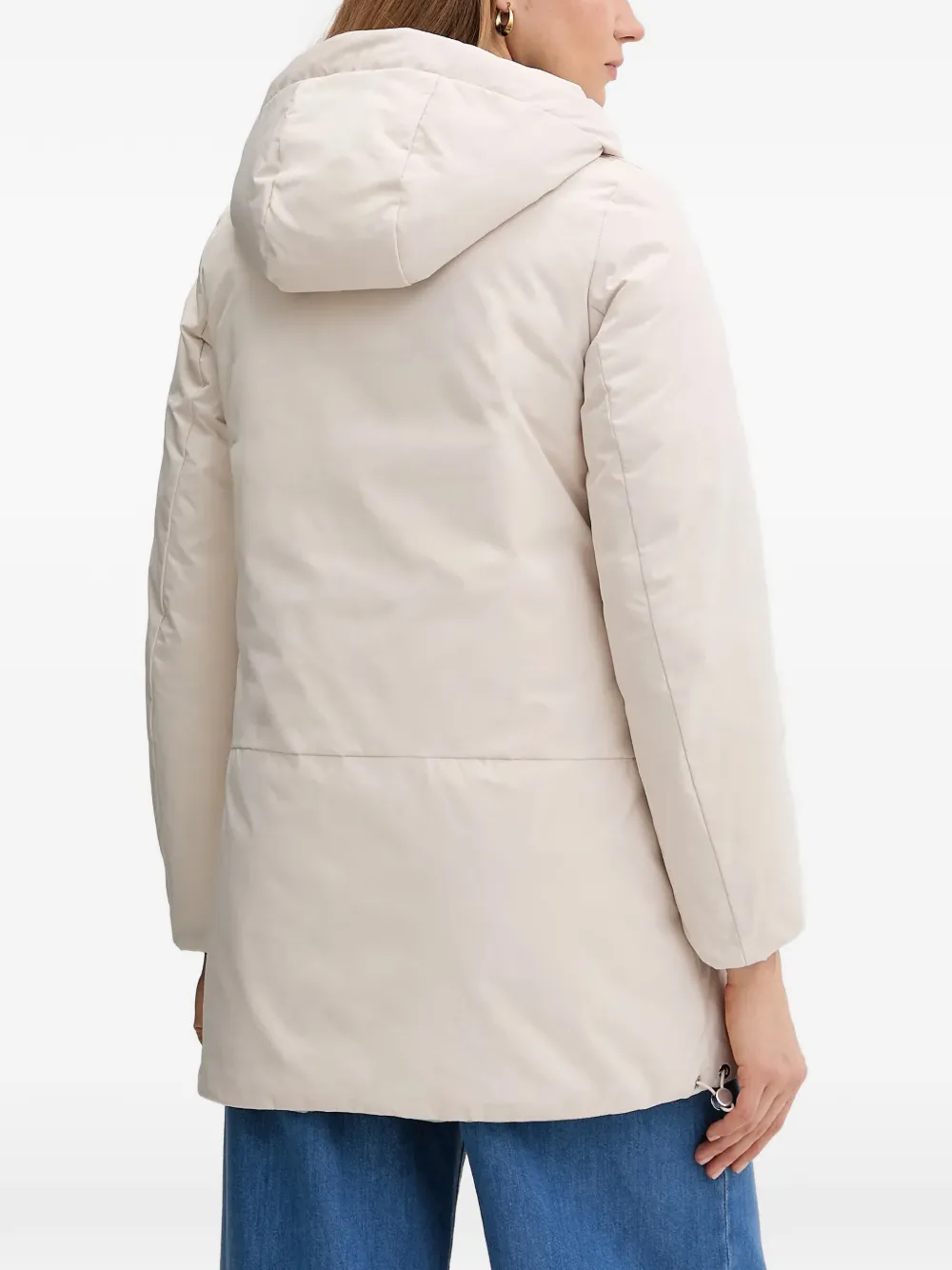  Geox Parka Réversible Spherica à Capuche - Tons Neutres 