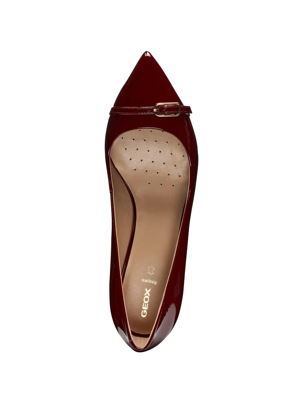 Geox Kleopy buckle-detail pumps Rood