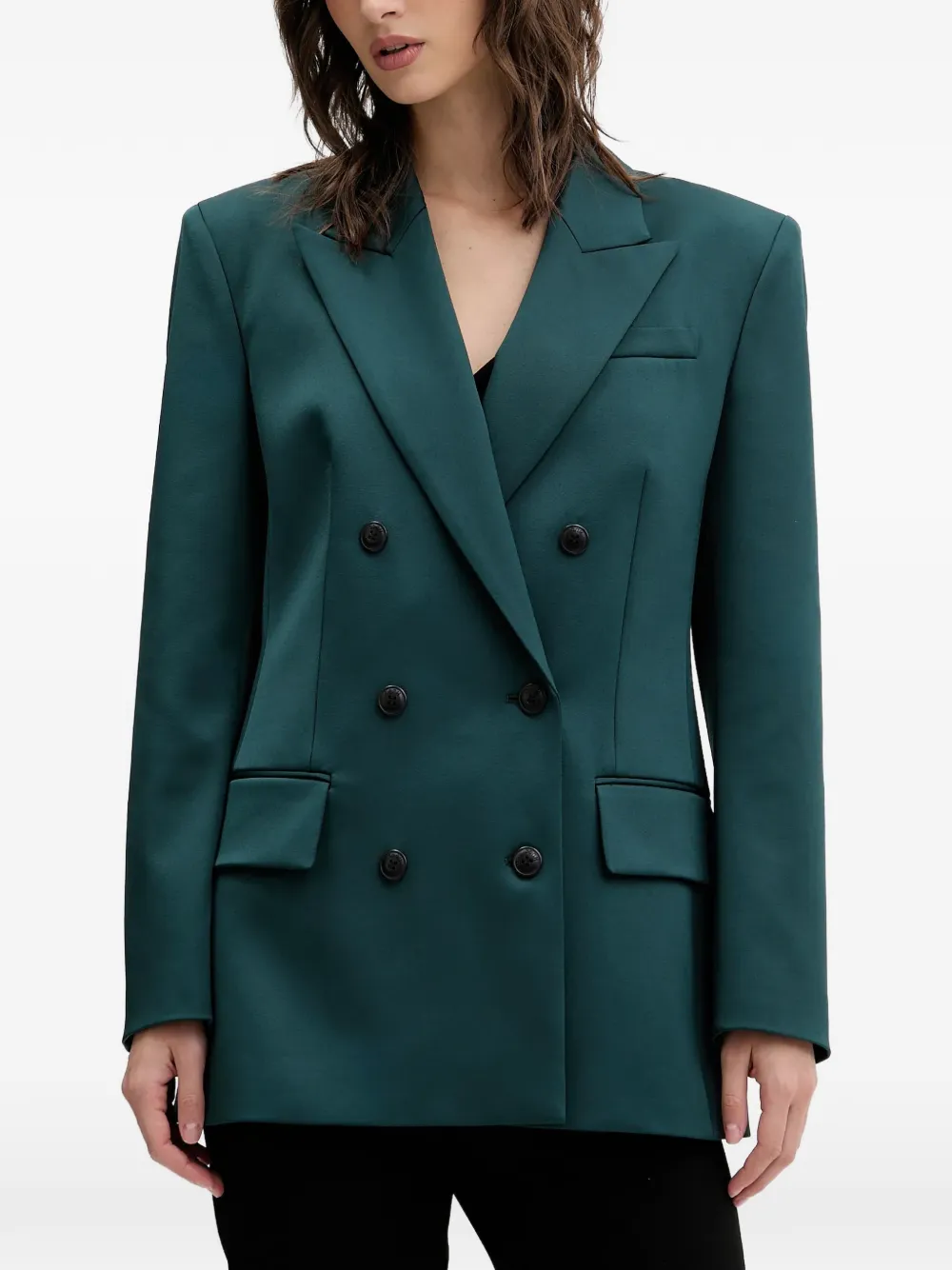 HUGO blazer con doble botonadura | verde | Image 1