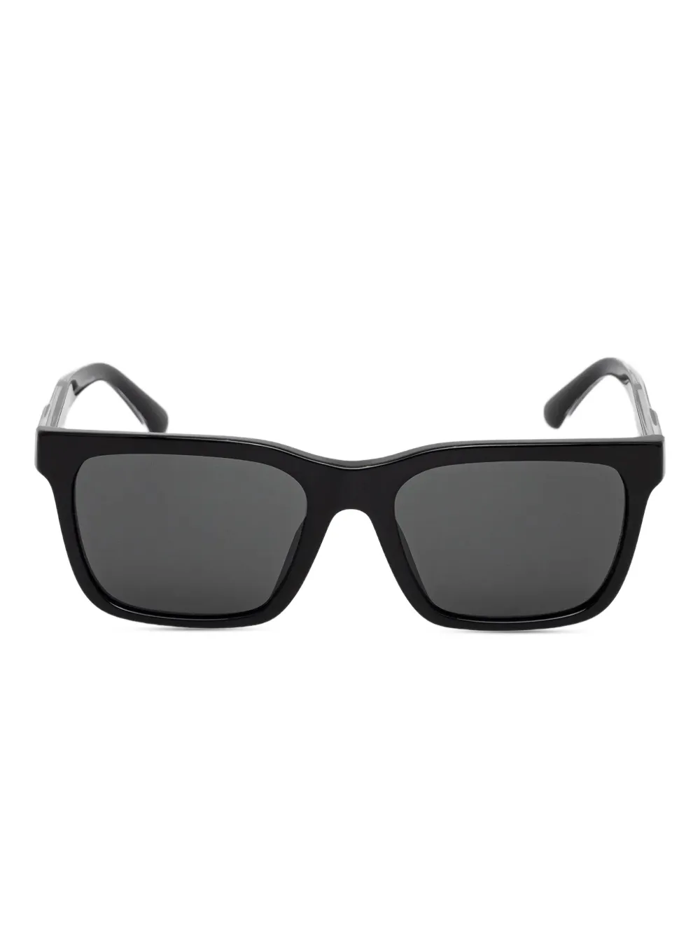 Emporio Armani rectangle-frame sunglasses - Nero