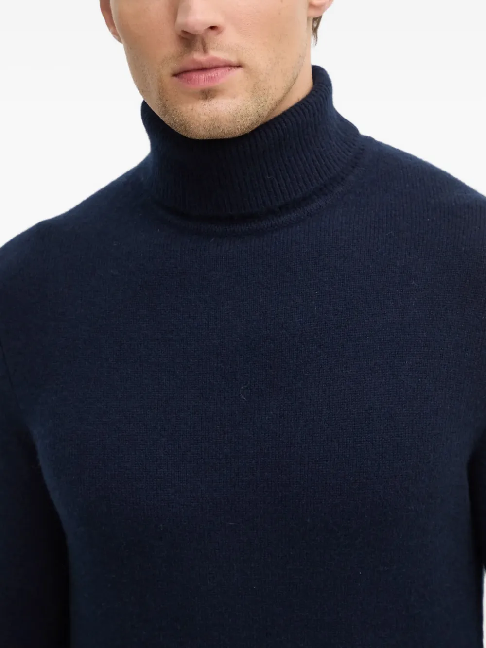 From Future Roll-neck Pullover In Blue