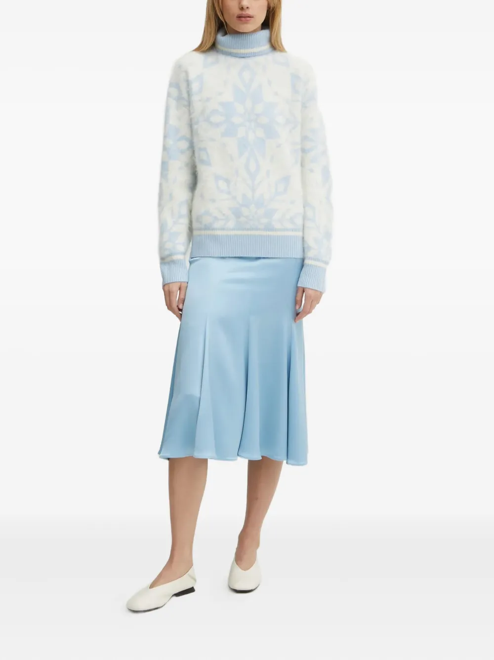 FROM FUTURE roll-neck patterned sweater | Jumpers | Image 2