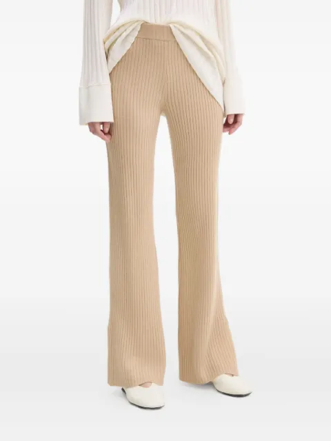 FROM FUTURE ribbed cashmere trousers