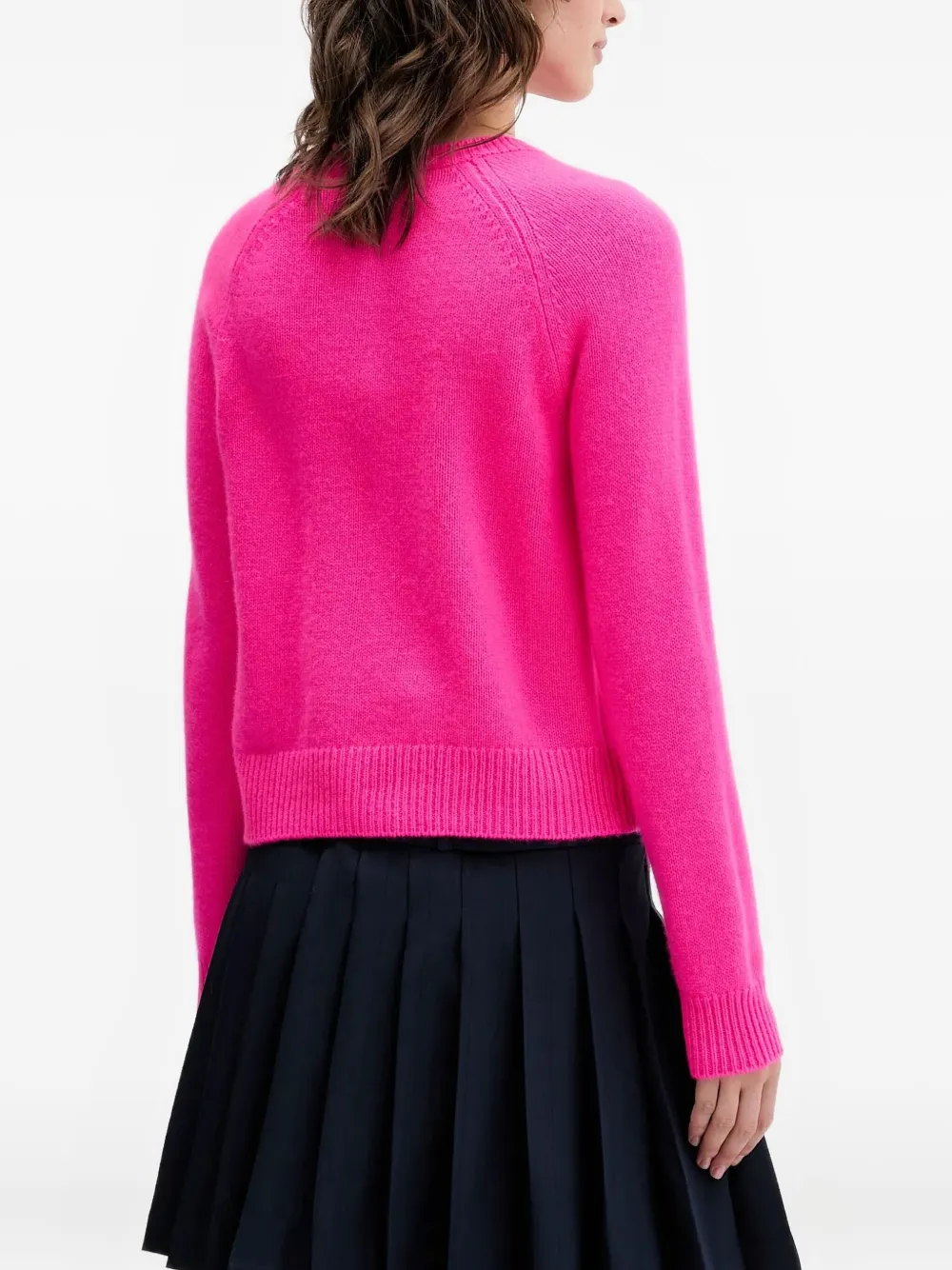 From Future Raglan-sleeves Sweater In Pink