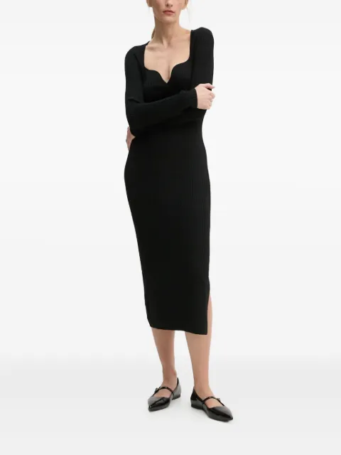 FROM FUTURE long-sleeve midi dress
