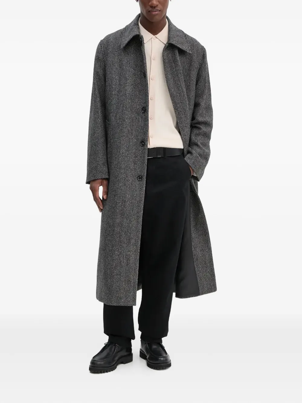 FROM FUTURE buttoned collared cardigan | Cardigans | Image 2