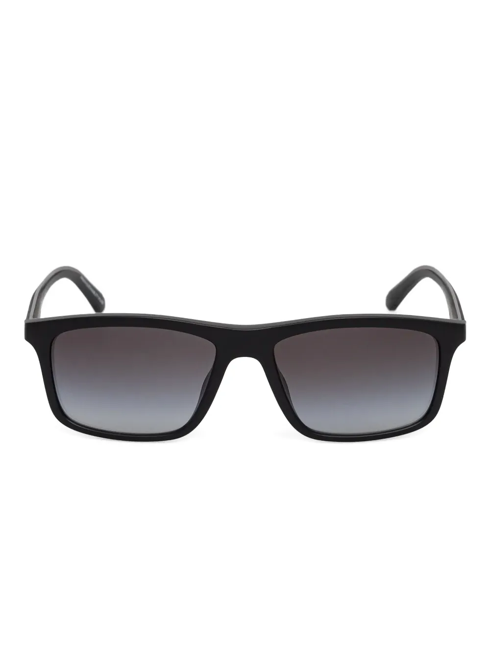 Emporio Armani rectangle-frame sunglasses - Nero