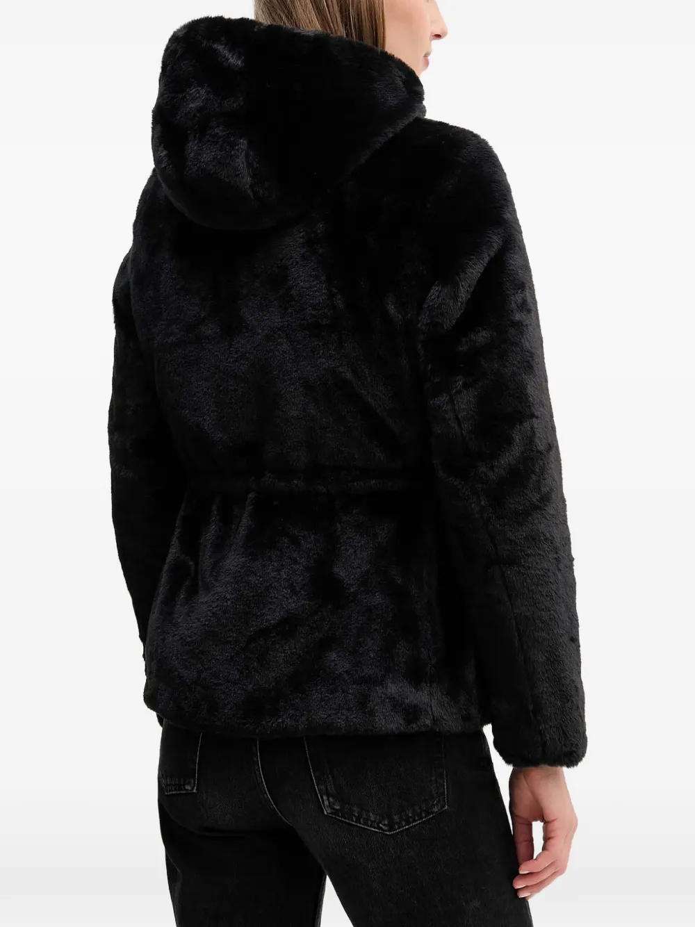 Kaula Hooded Faux Fur Jacket