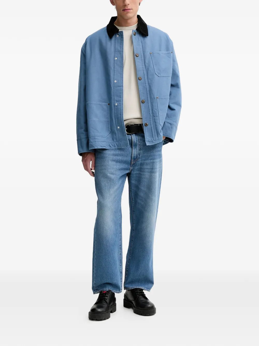 HUGO corduroy-collar Jacket | Shirt Jackets | Image 2