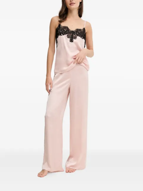 GUESS USA Daphne lace-detail pyjama set 