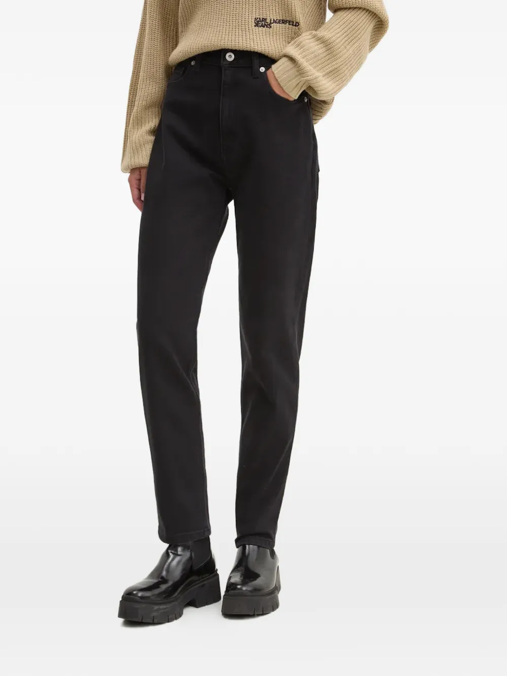 HUGO Jeans Hugo Blue con applicazione - Nero