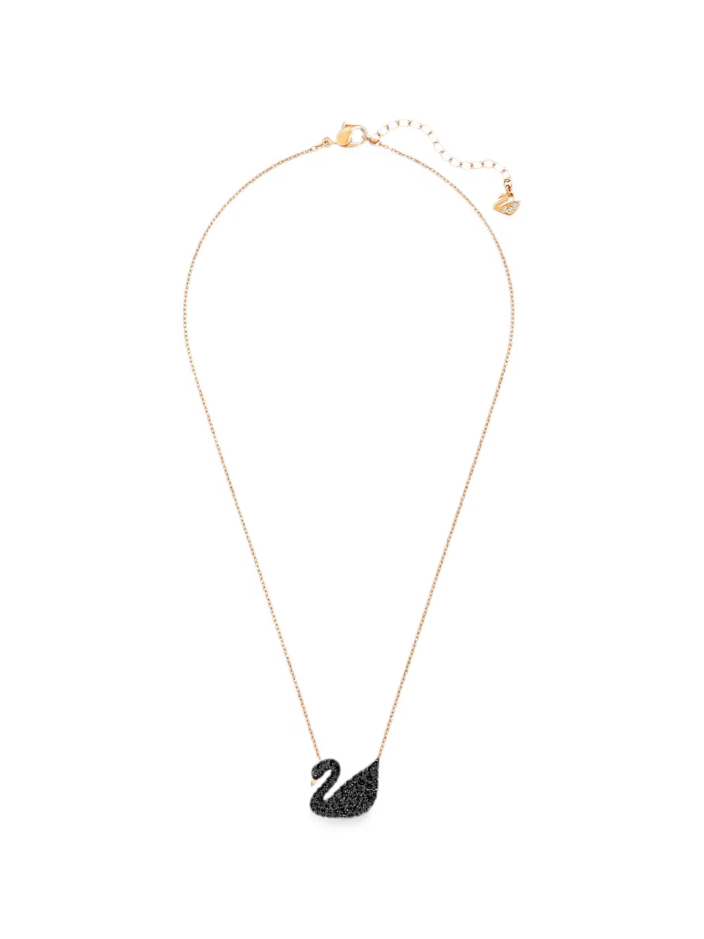 Swarovski Swan necklace - Rosa