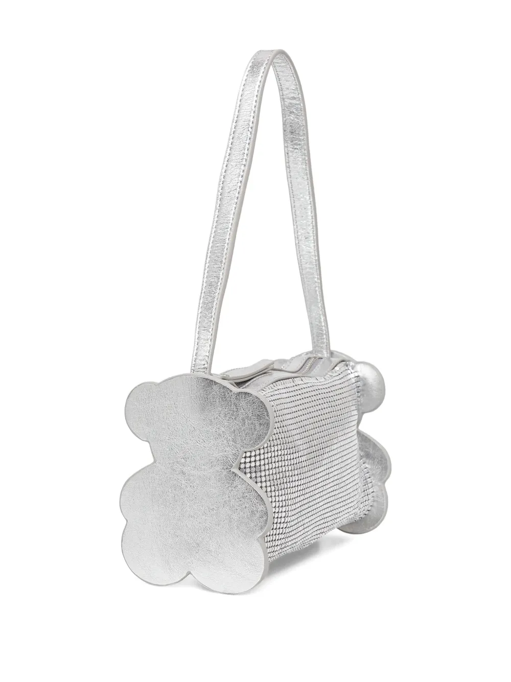 TOUS Kleine Salsi schoudertas - Zilver