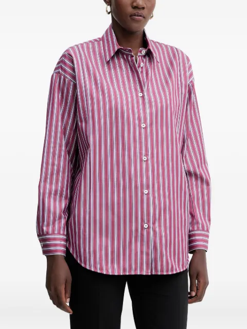 SIMONA CORSELLINI camisa con motivo de rayas y botones