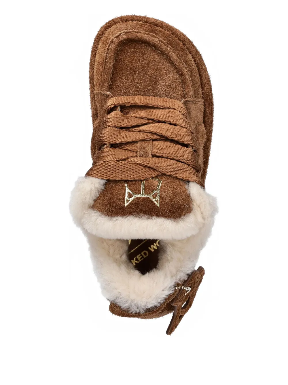 Naked Wolfe Beau Platform Sneakers In Brown