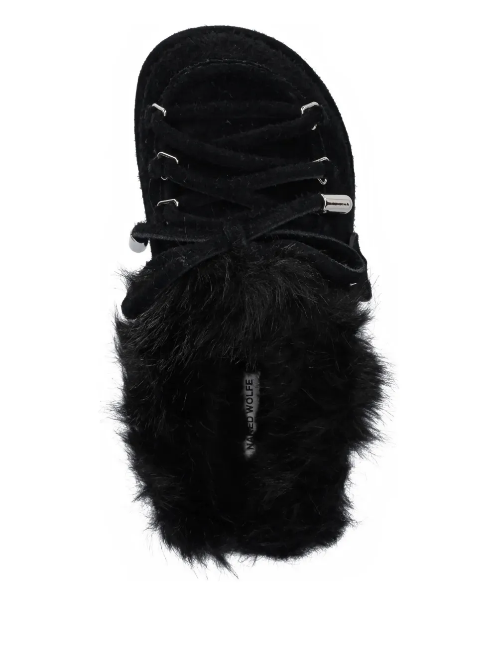 Naked Wolfe Harlow Lace-up Sneakers In Black