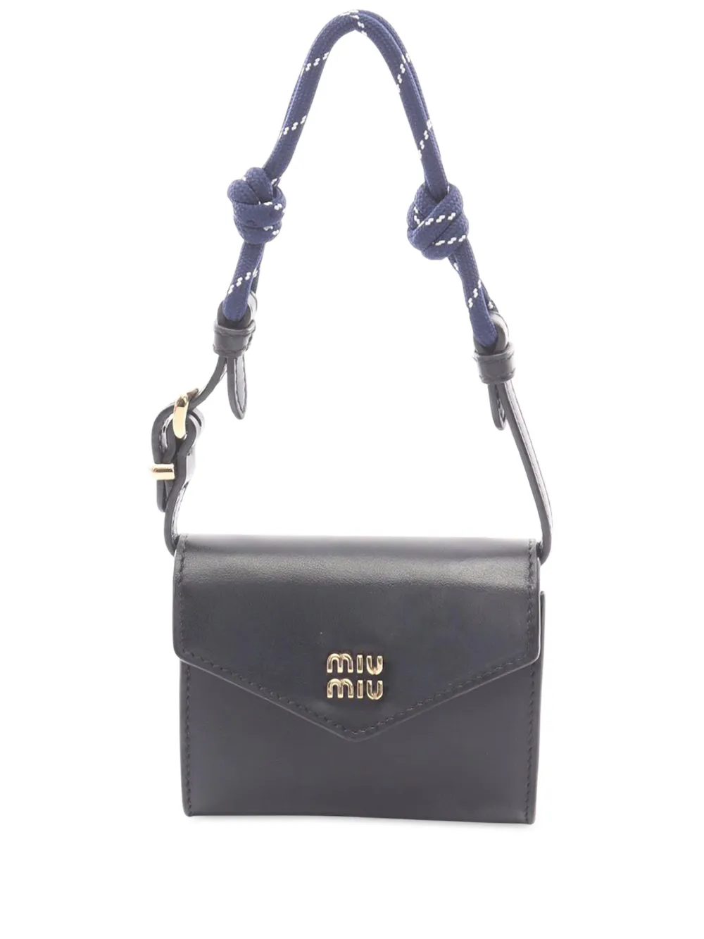 Miu Miu Pre-Owned кошелек  Shoulder Wallet (2010-2025 годы) | черный | Image 1