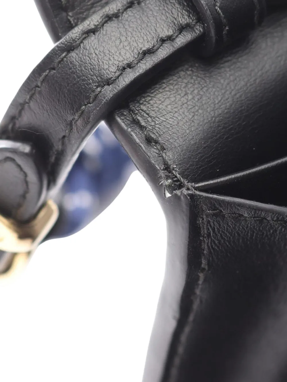 MIU MIU Pre-owned 2010-2025 Leather Shoulder Wallet Small Wallets In Black