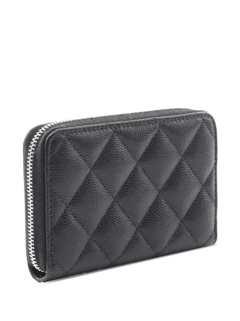 CHANEL Pre-Owned 2021-2025 CC Quilted Caviar Coco Star Wallet small wallets | Image 2