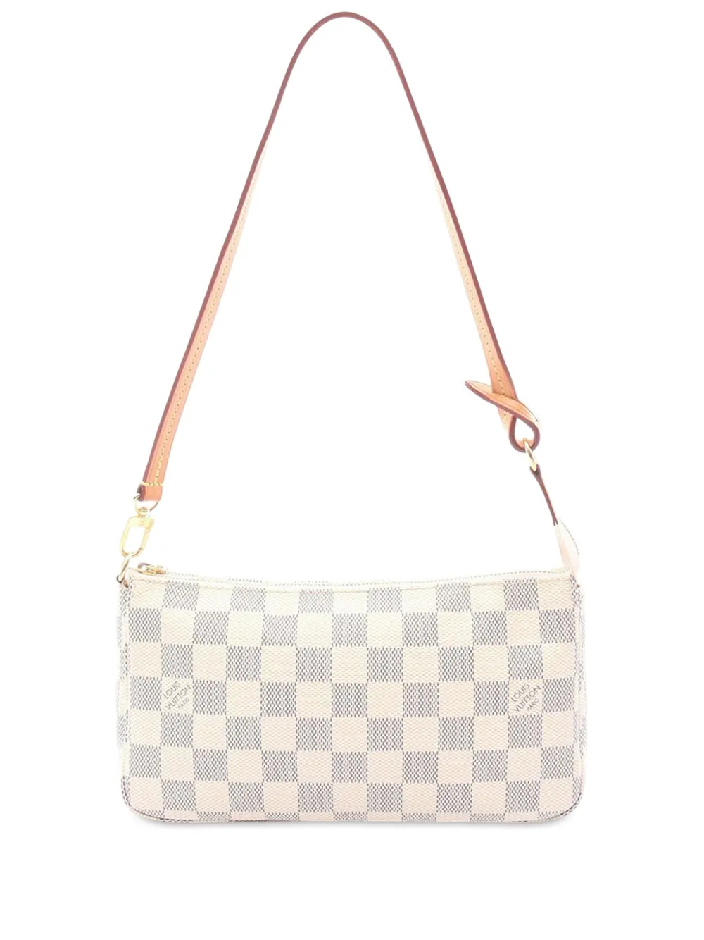 Louis Vuitton Pre-Owned 2021-2025 Damier Azur Mini Pochette Accessoires handbag - Bianco