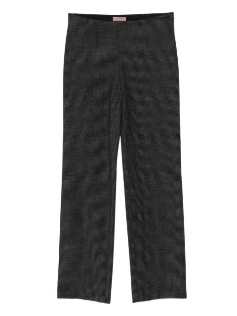 Romeo Gigli Pre-Owned 1997-1998s houndstooth-pattern trousers