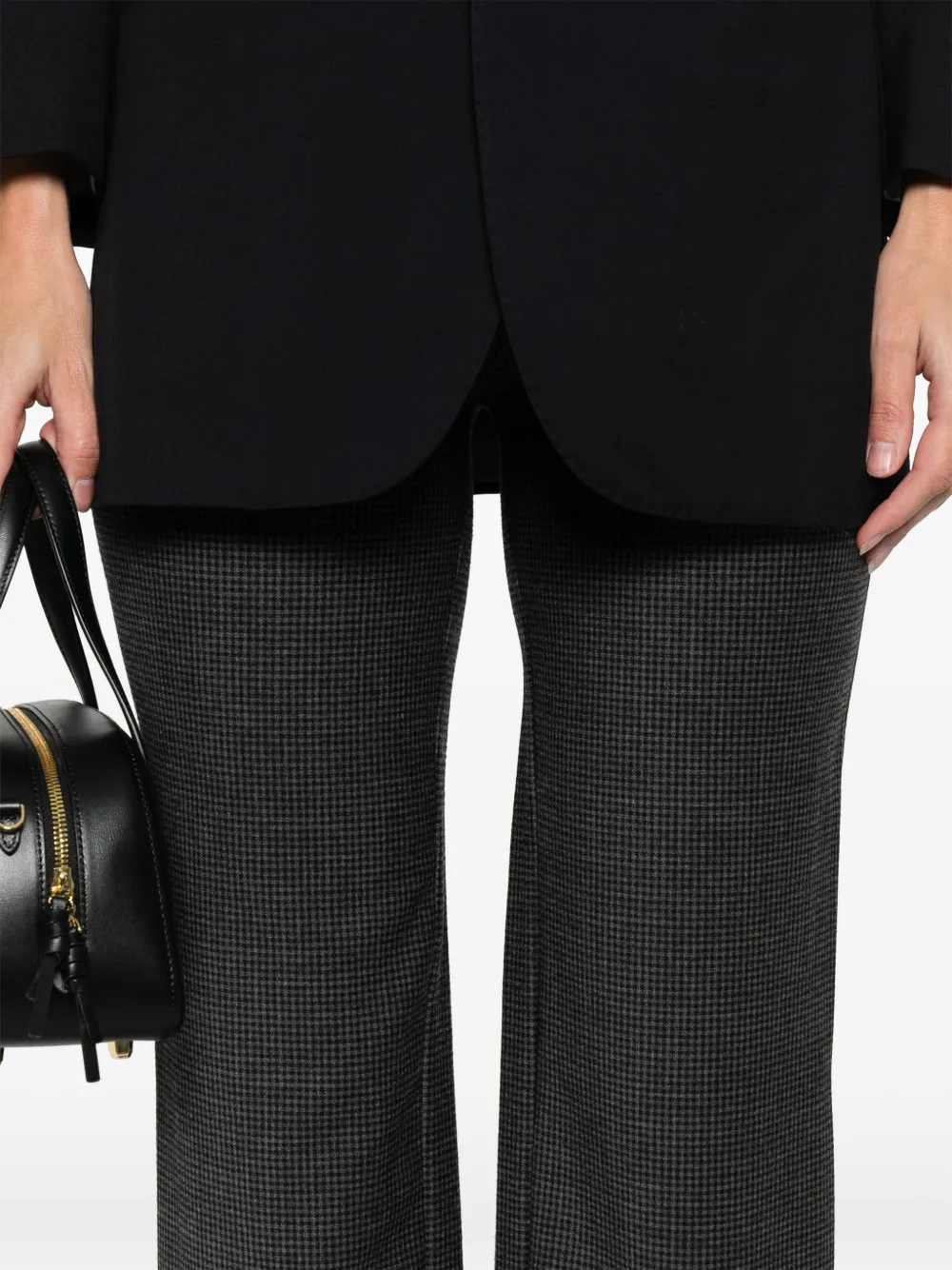 Romeo Gigli Pre-Owned 1997-1998s houndstooth-pattern Trousers