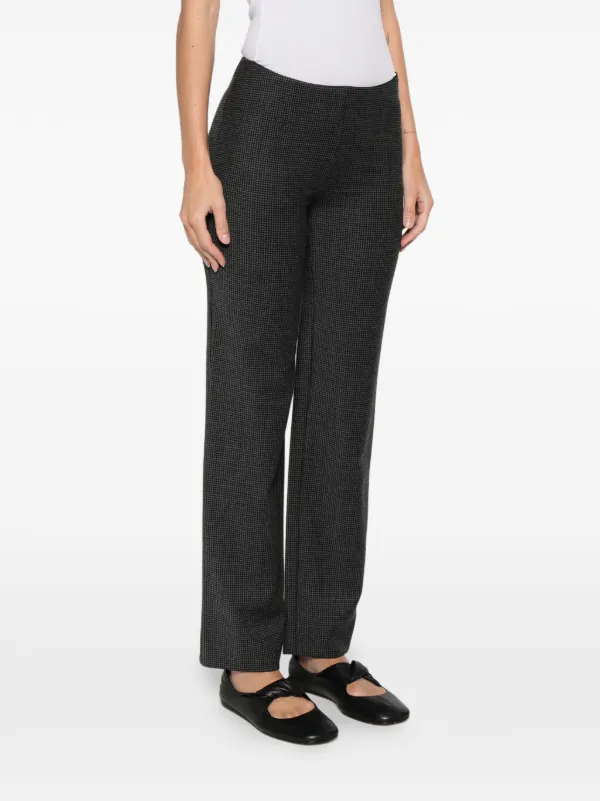 Romeo Gigli Pre-Owned 1997-1998s houndstooth-pattern Trousers