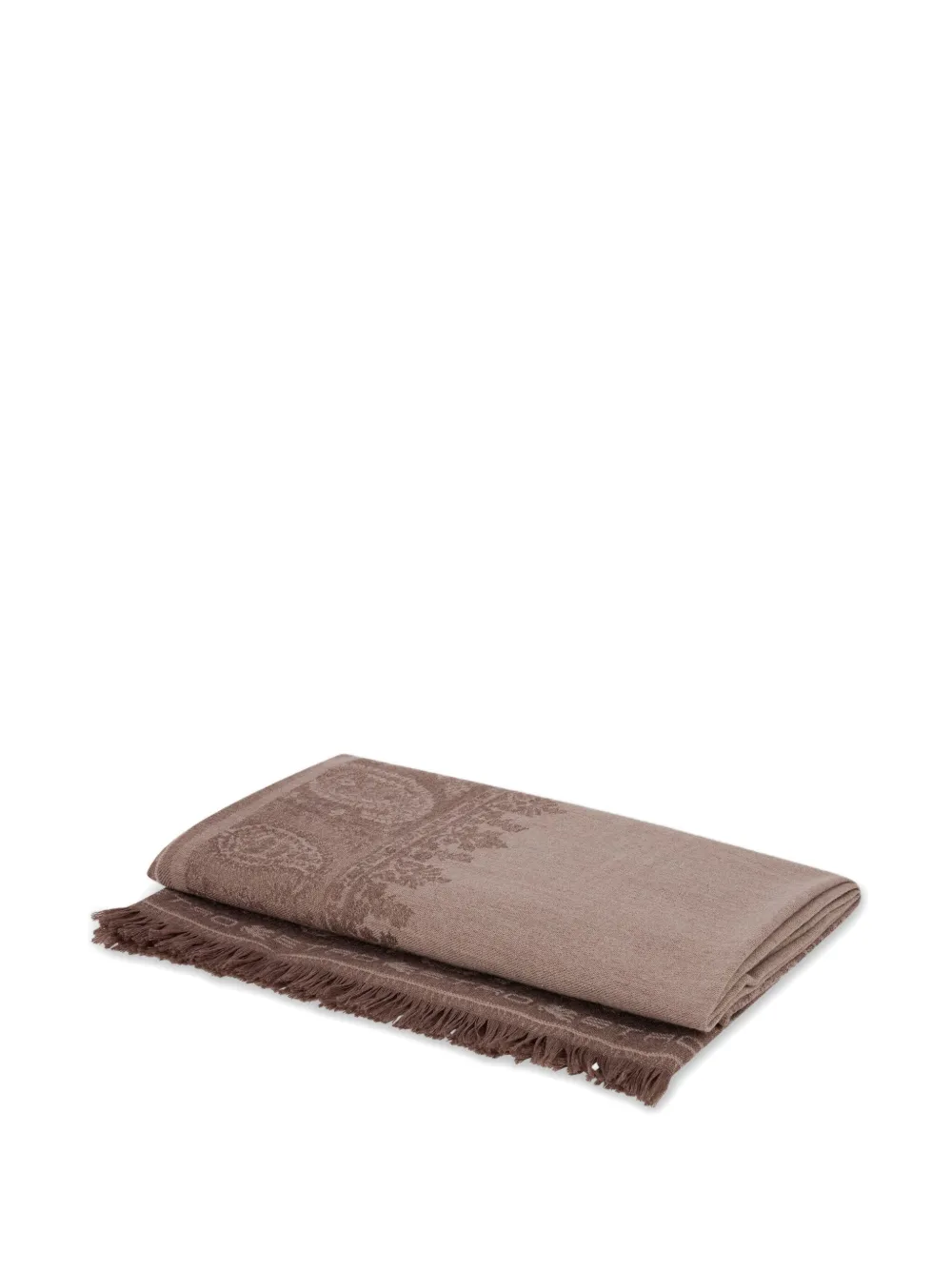 ETRO HOME Deken met paisley- en bloemenpatroon (140 cm x 180 cm) - Beige