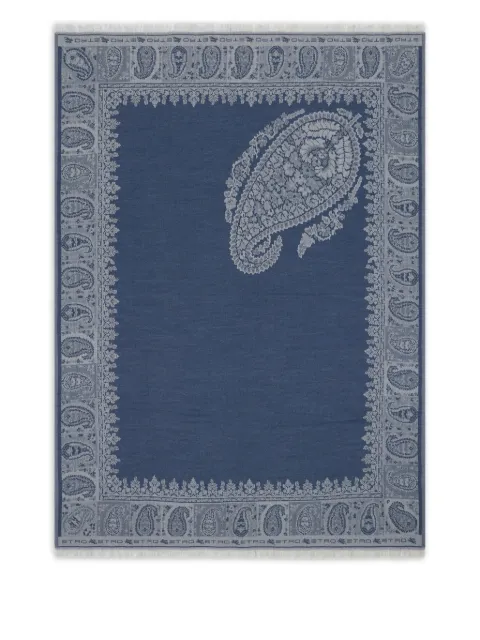 ETRO HOME floral paisley-motif blanket (140x180cm)