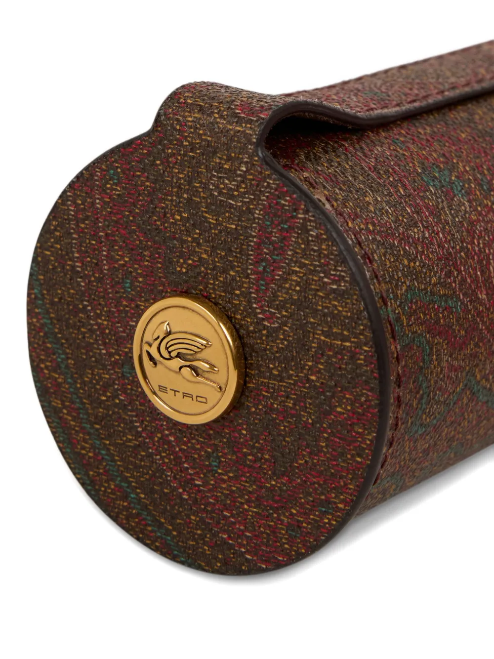 Etro Home Paisley Arnica Mikado Set In Brown