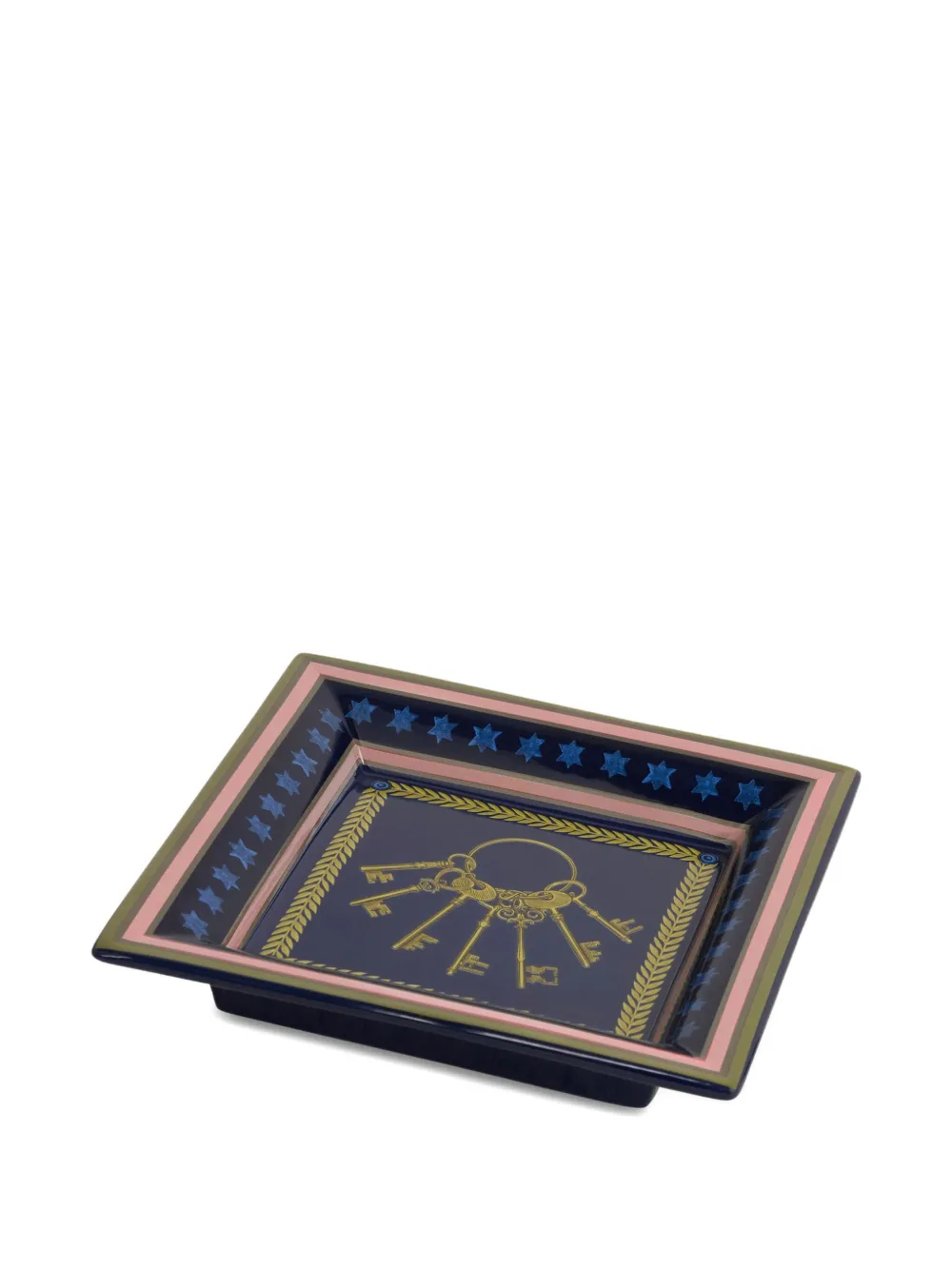  Etro Home Ceramic Tray (20cm X 20cm) - Blue 
