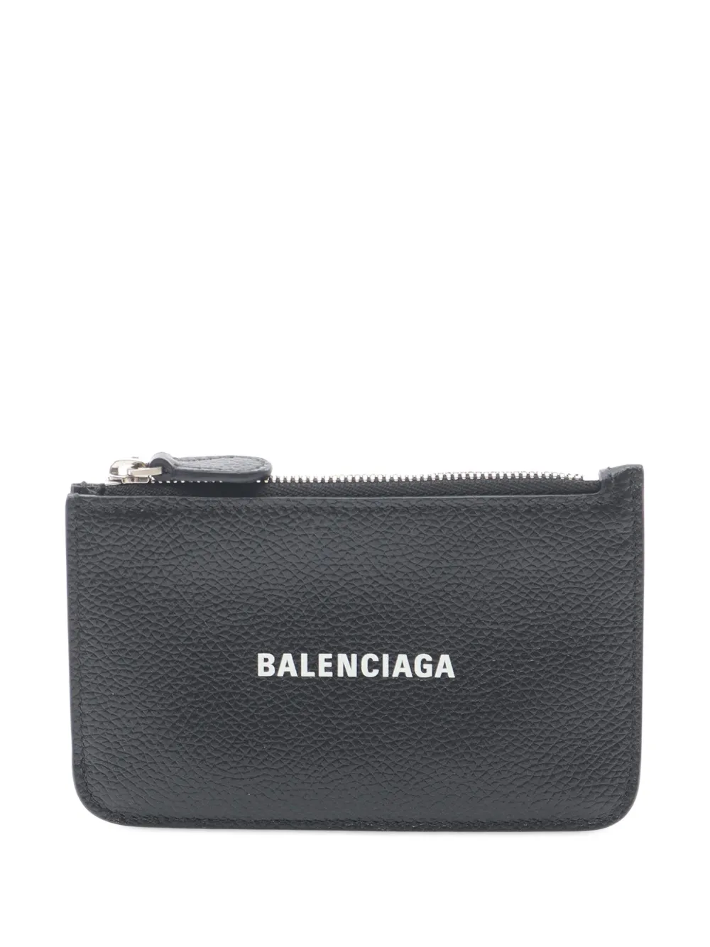 Balenciaga Pre-Owned 2010-2025 Leather Cash coin pouch - Nero