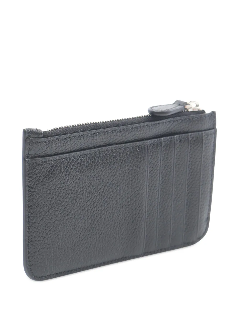  Balenciaga Pre-owned 2010-2025 Leather Cash Coin Pouch - Black 