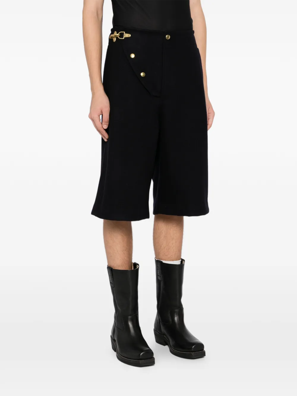 Wales Bonner Parade shorts Blauw