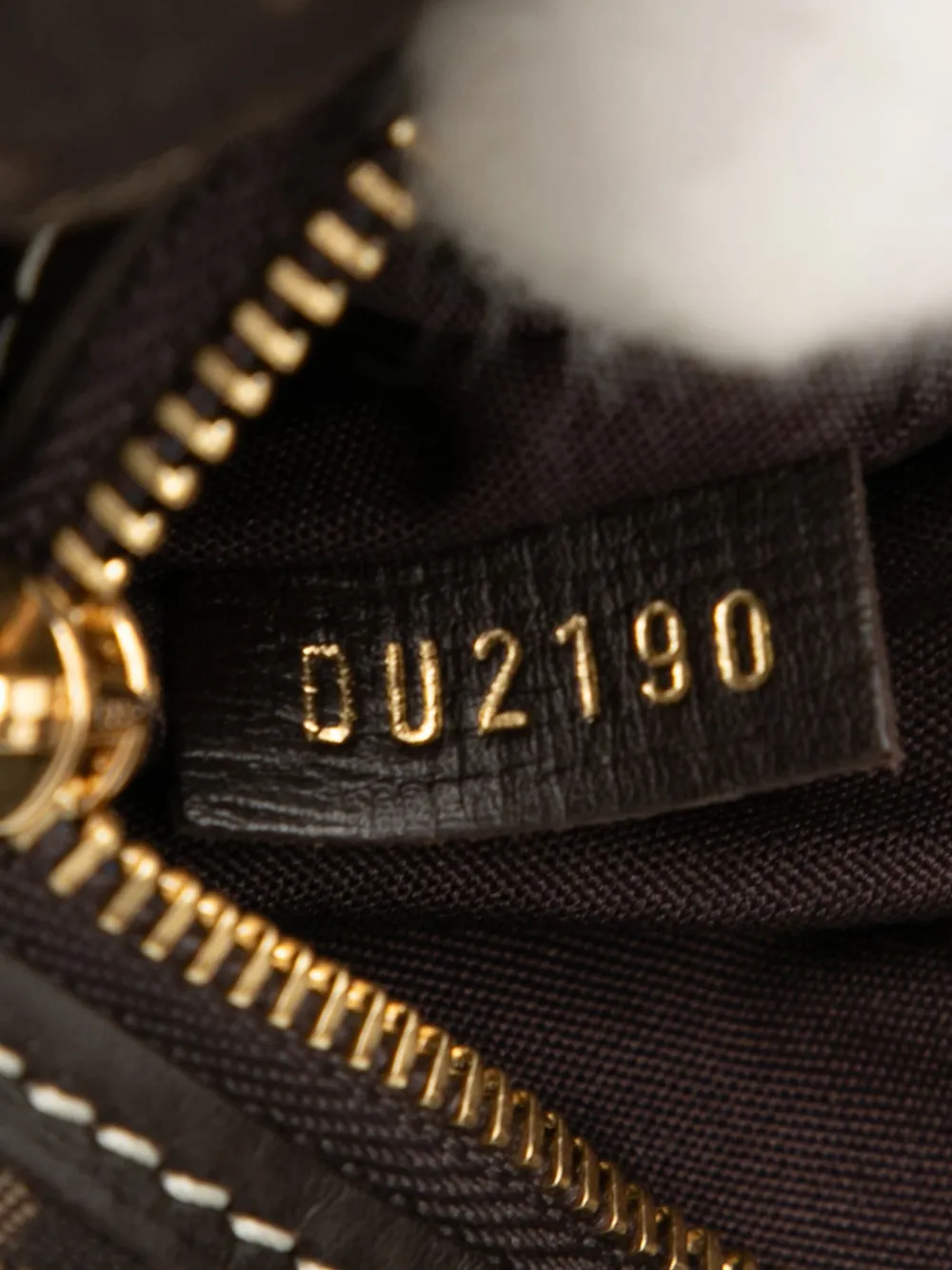 Pre-owned Louis Vuitton 2010 Monogram Mini Lin Mini Pochette Accessoires Handbag In Brown