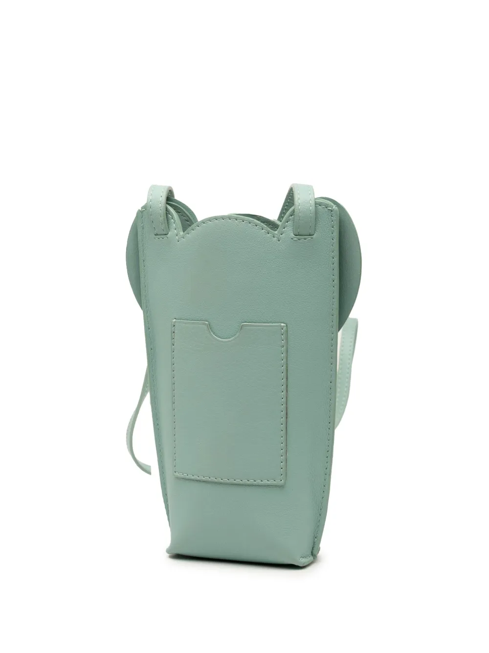 LOEWE Pre-owned 2022 Leather Elephant Pocket Crossbody Bag In Green