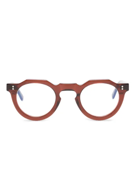 Lesca Pica round-frame glasses