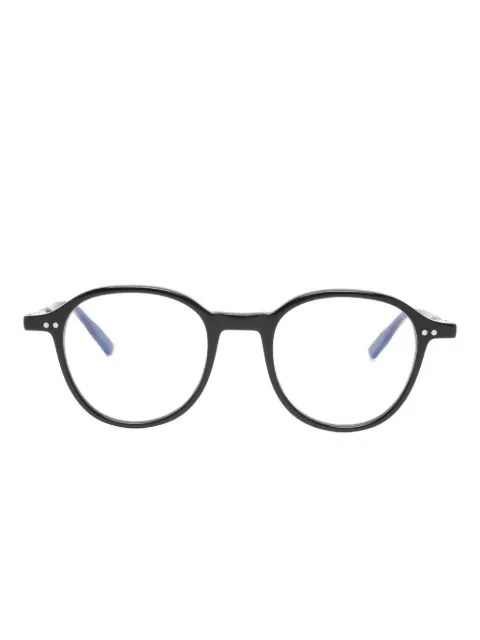 Lesca Puno round-frame glasses