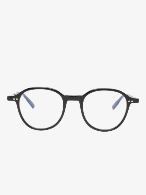 Lesca Puno round-frame glasses