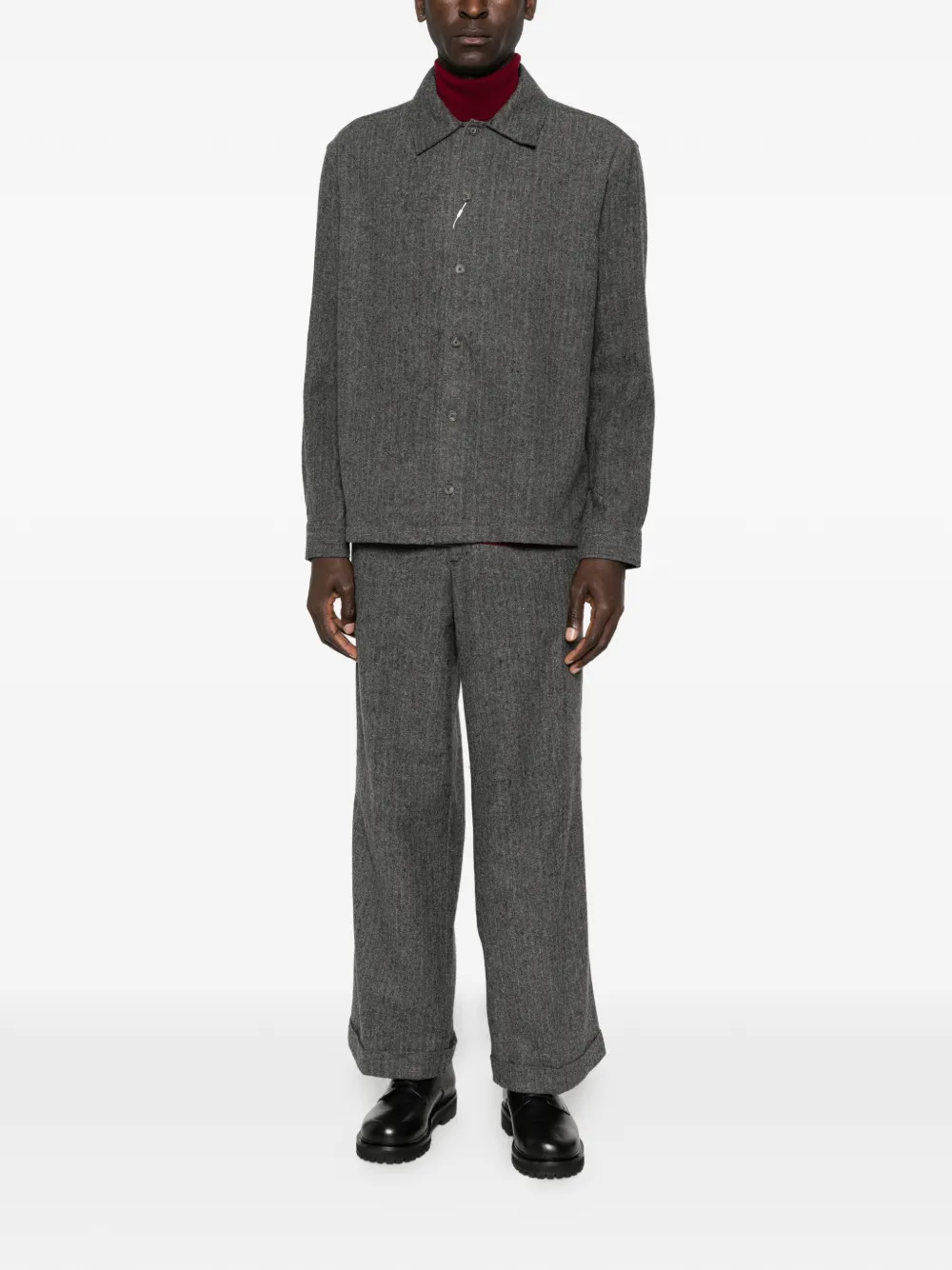 SAMSOE SAMSOE cuffed wide-leg trousers | Pantalones anchos | Image 2