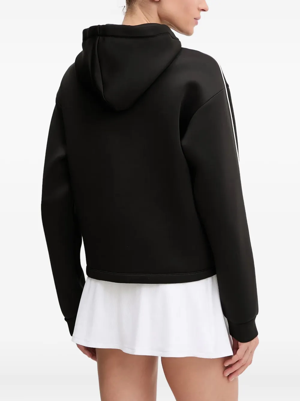  Lacoste Stripe Zip Jacket - Black 