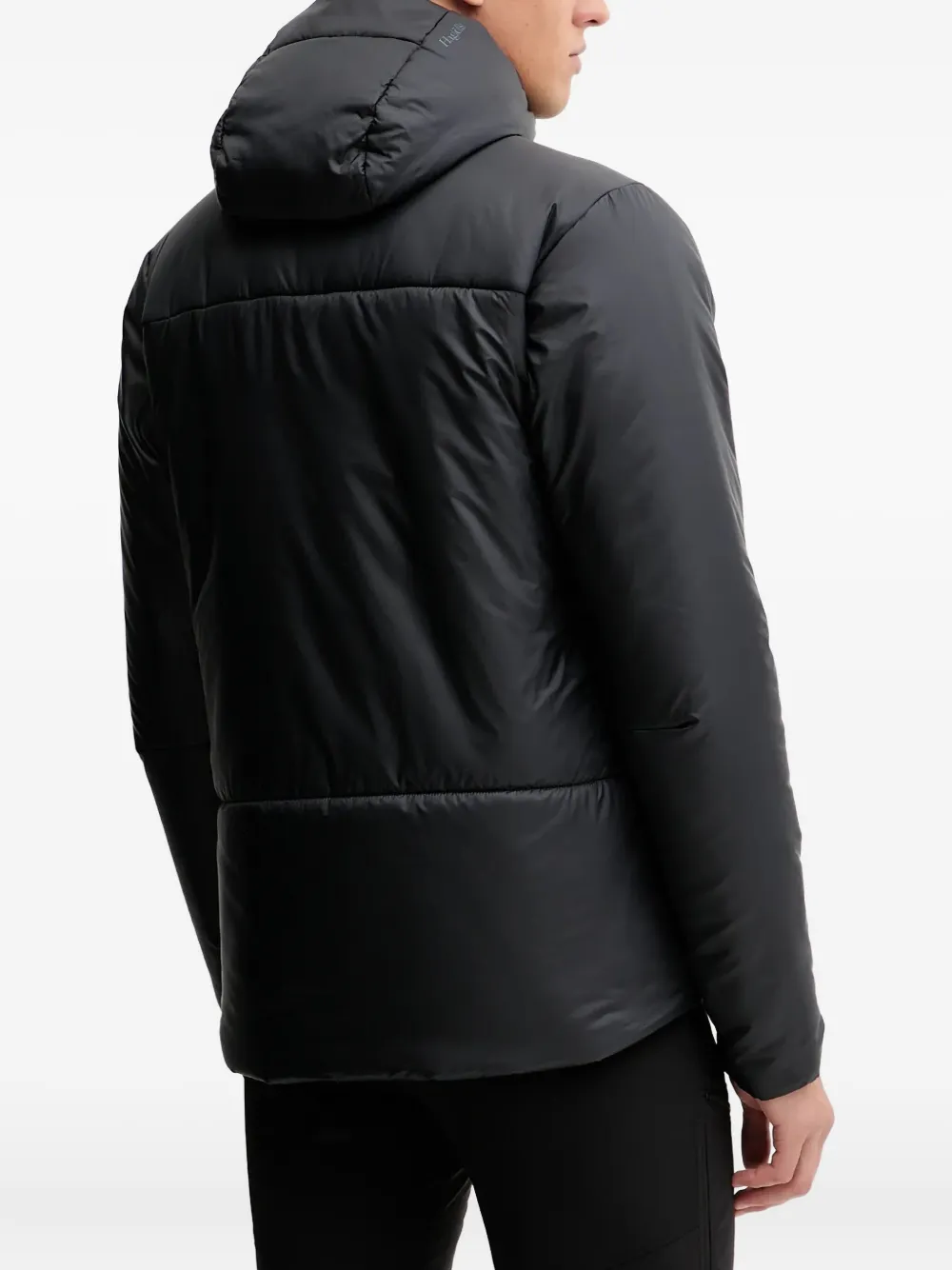 Haglöfs Breeze Mimic Hooded Padded Jacket In Black