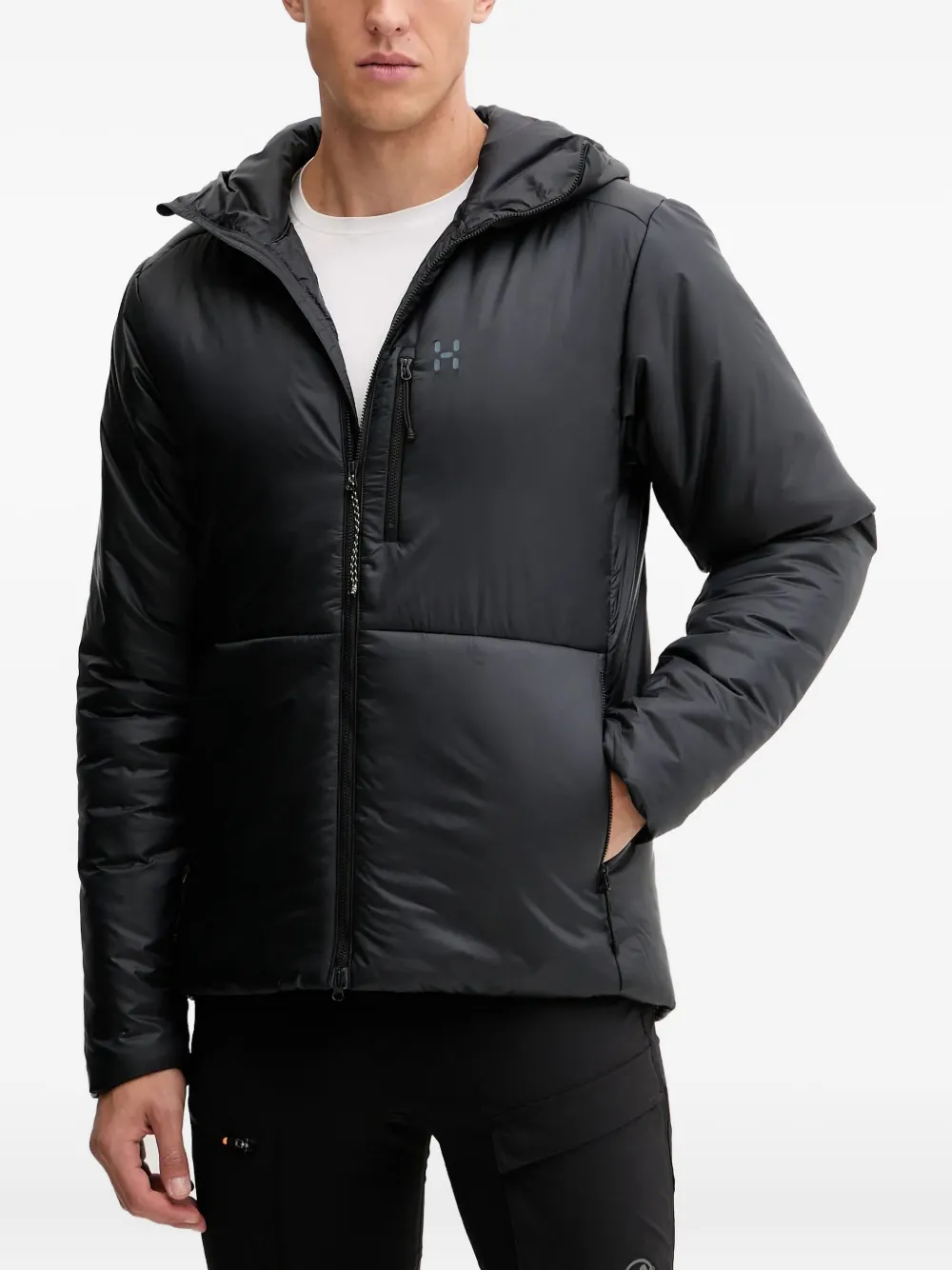 Haglöfs Breeze Mimic hooded padded jacket | negro | Image 1