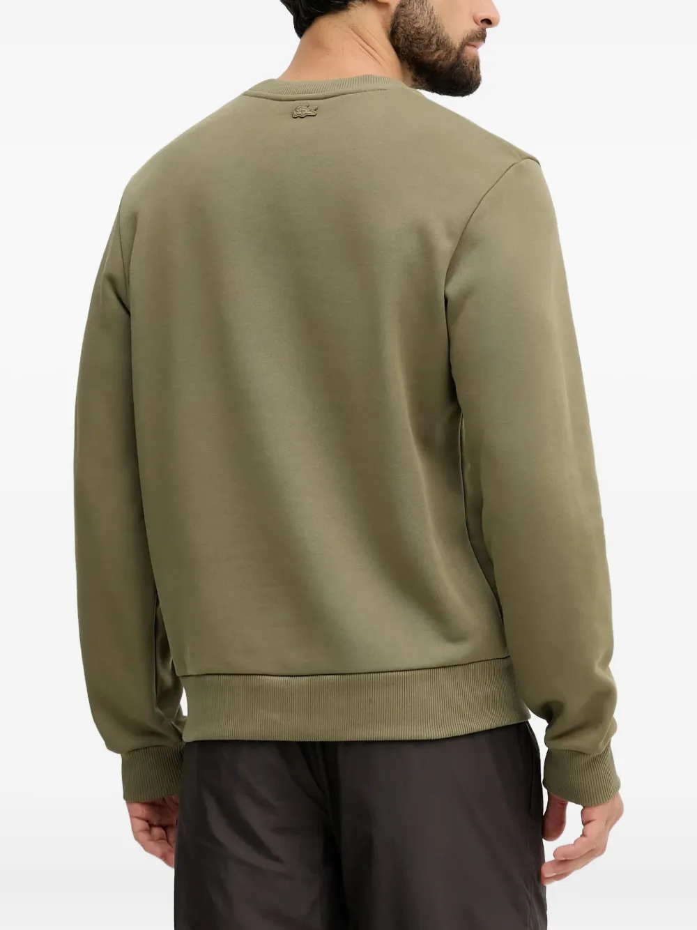 Lacoste Sweater met ronde hals Groen